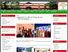 Tablet Screenshot of kottakkalayurvedacollege.ac.in